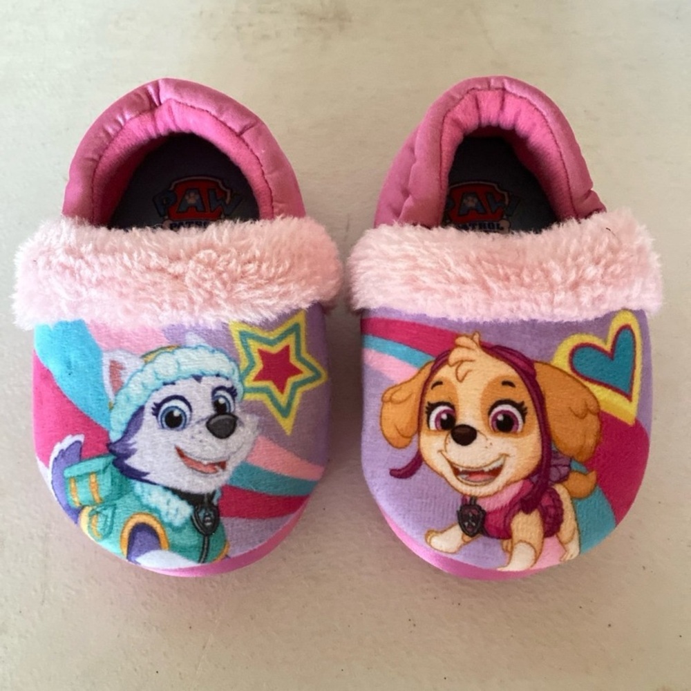 Girls Paw Patrol Slippers Size 5/6
